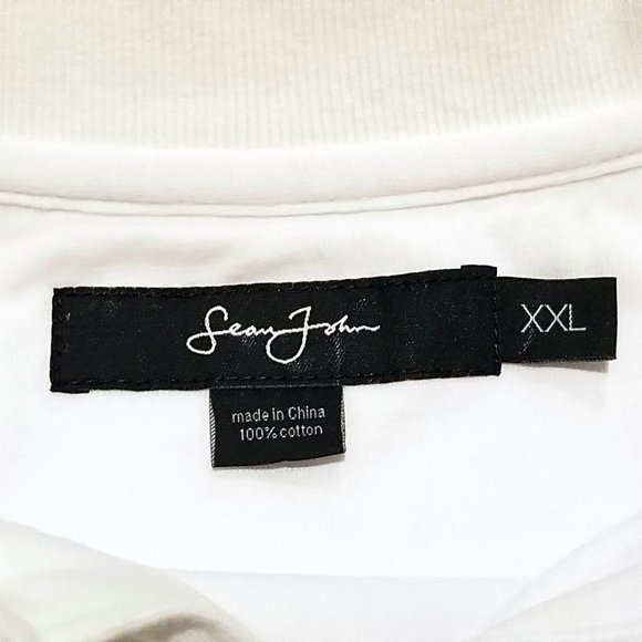 Vintage Sean John Polo Shirt XXL  Mens Splatter Graffiti Graphic y2k Streetwear - Picture 5 of 7